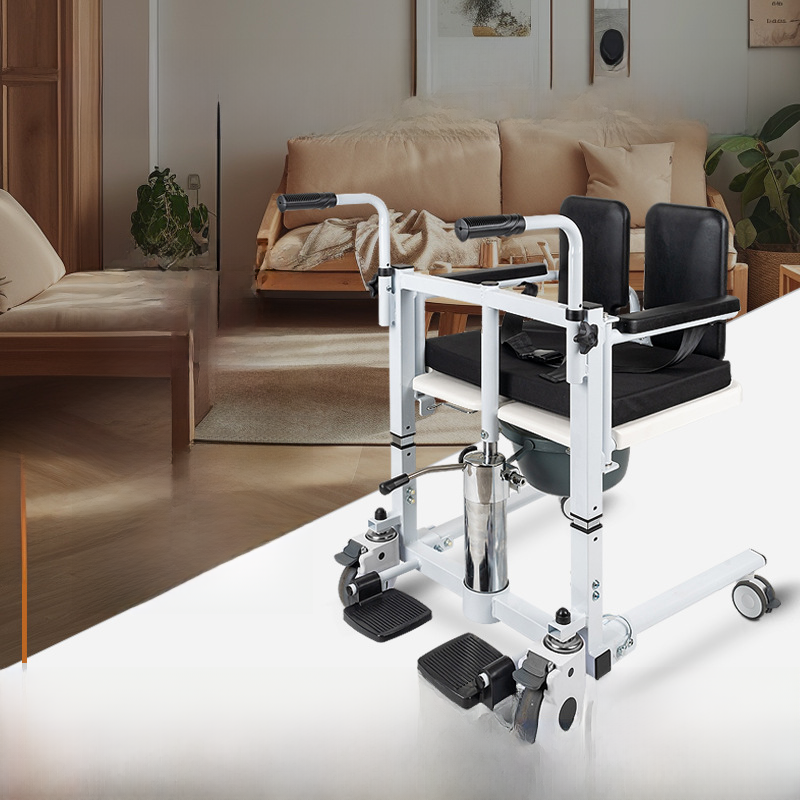 Multi-Functional Hydraulic Transfer Chair for Elderly