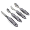 BodyHealt Weighted Utensils for Hand Tremors - Adaptive Utensils for Elderly Arthritis Parkinsons Aids for Living. Weighted Silverware for Hand Tremors Stroke Recovery Gifts for Parkinsons Patients