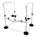 Sangohe Toilet Safety Rails - Toilet Safety Frame for Elderly - Toilet Brace for Elderly - Handicap Toilet Seat with Handles - Toilet Bars for Elderly and Disabled 502D-A