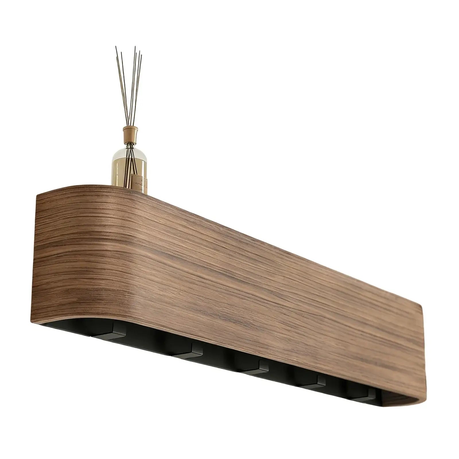 Nordic wall shelf organizer with Hooks Entryway Coat & Key Organizer