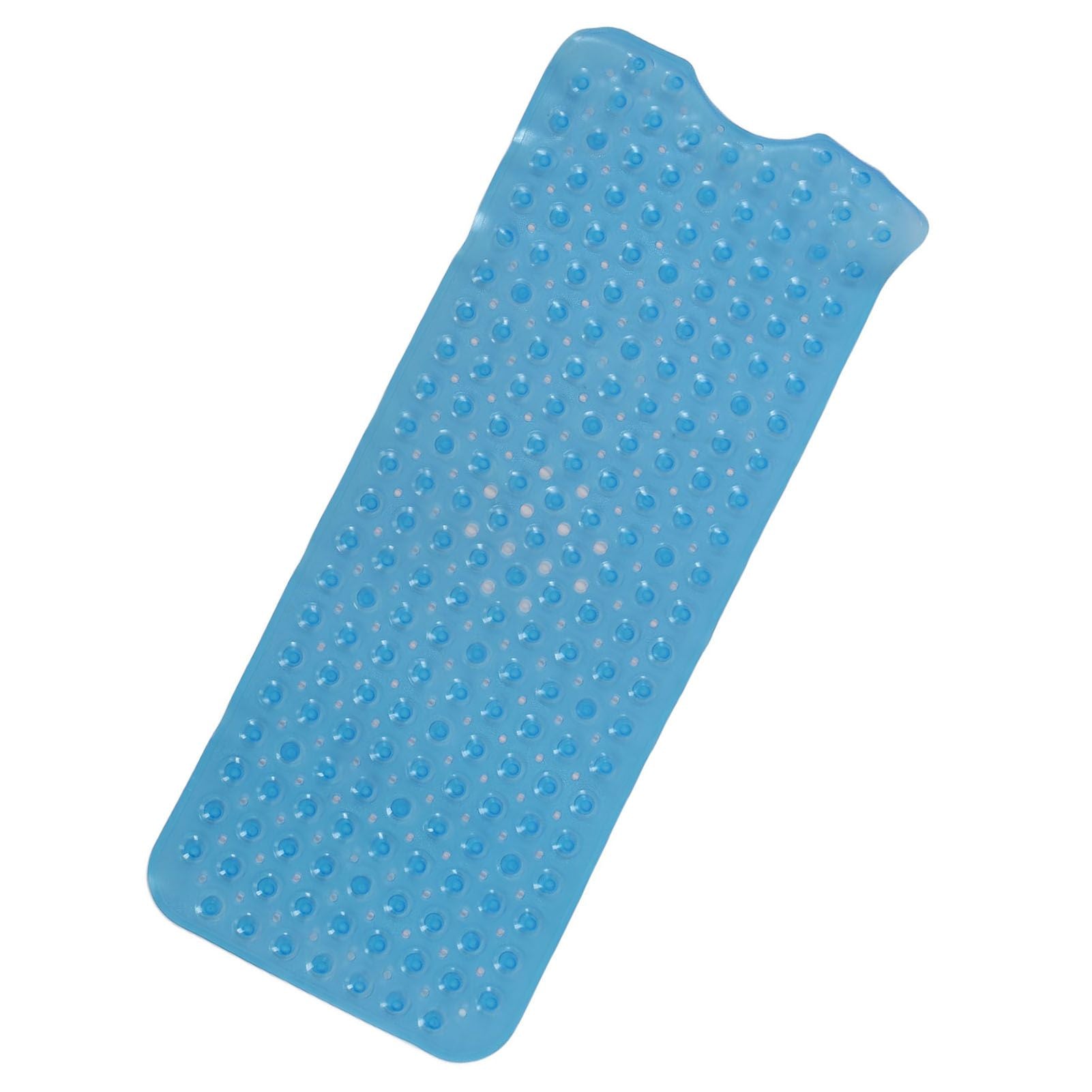 Bath Mat Mat PVC Anti Slip Mat for Bathroom Kitchen Hotel Toilet Shower Room 100x40cmBlue