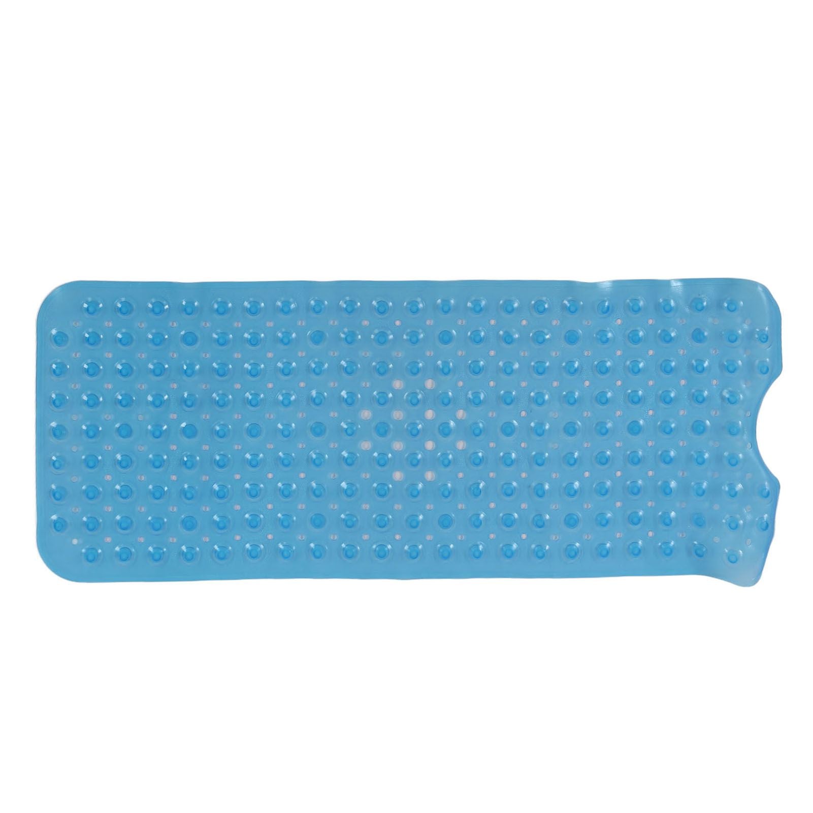 Bath Mat Mat PVC Anti Slip Mat for Bathroom Kitchen Hotel Toilet Shower Room 100x40cmBlue