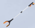 NNEDSZ Orange Foldable  Grabber Tool with Silicone Non-Slip Claws – Ideal for Litter Picking, Outdoor Use, and Household Cleaning