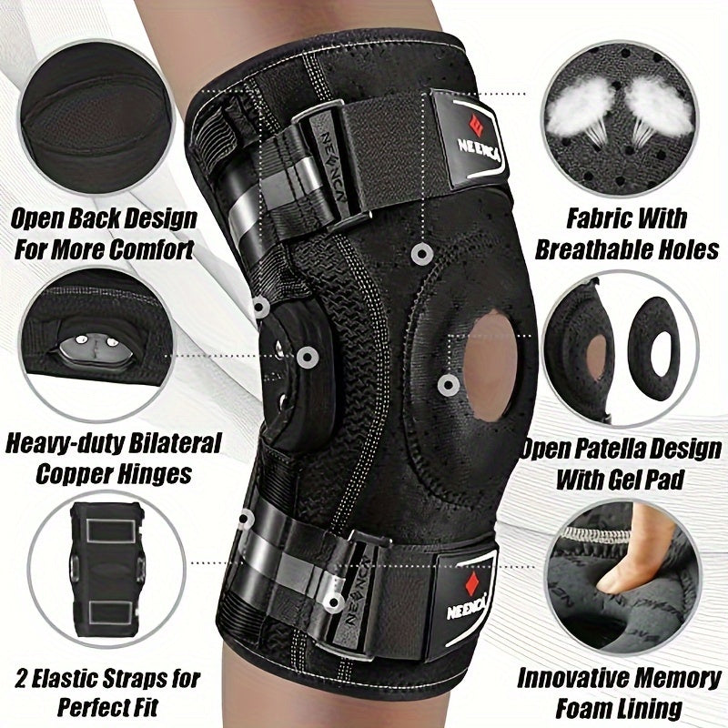 NNETM Professional Hinged Knee Support Brace