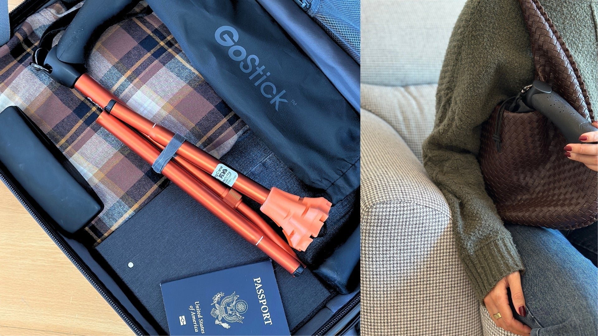 Dynamo GoStick Folding Cane