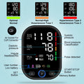 NNETMDigital Blood Pressure Monitor – Heart Rate, Dual User, LED Display
