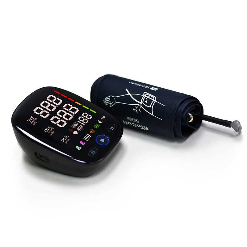 NNETMDigital Blood Pressure Monitor – Heart Rate, Dual User, LED Display