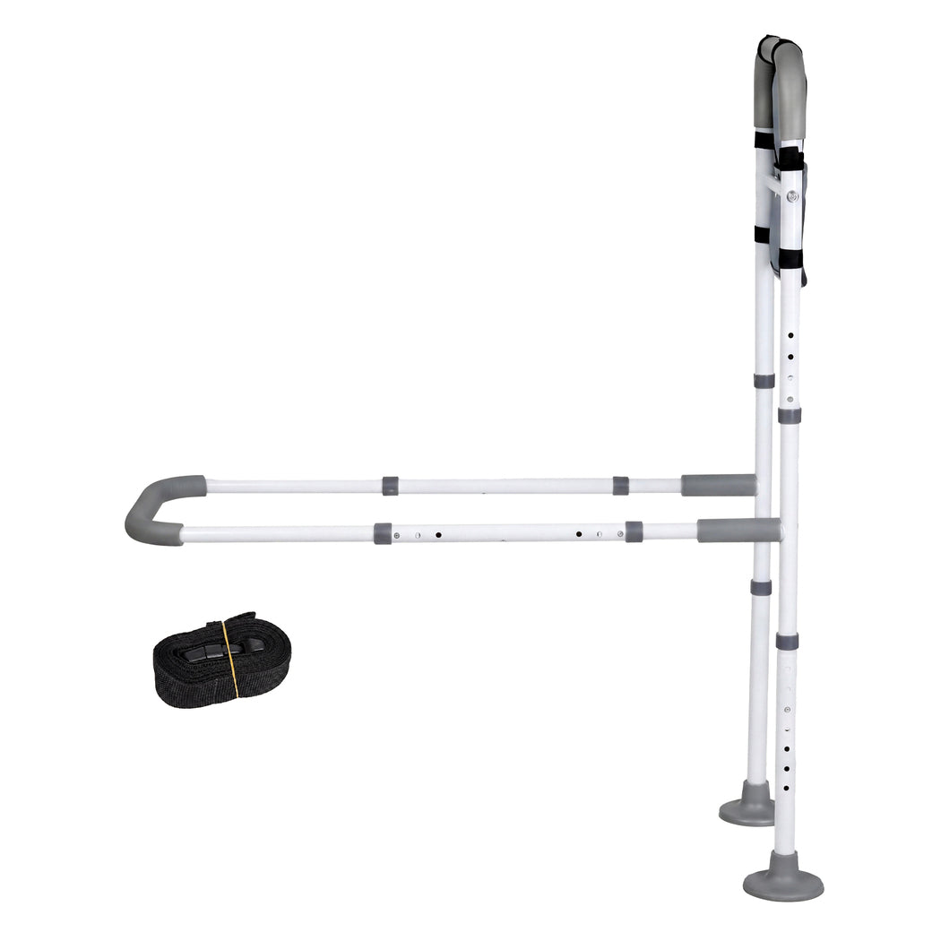 Levede Bed Rail Elderly Adjustable Safety Handle Bed Assist Motion Sensor Light
