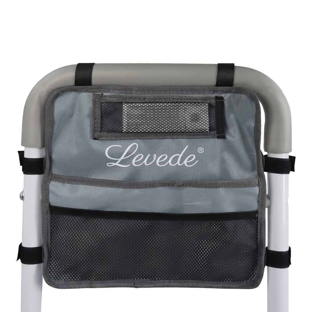 Levede Bed Rail Elderly Adjustable Safety Handle Bed Assist Motion Sensor Light