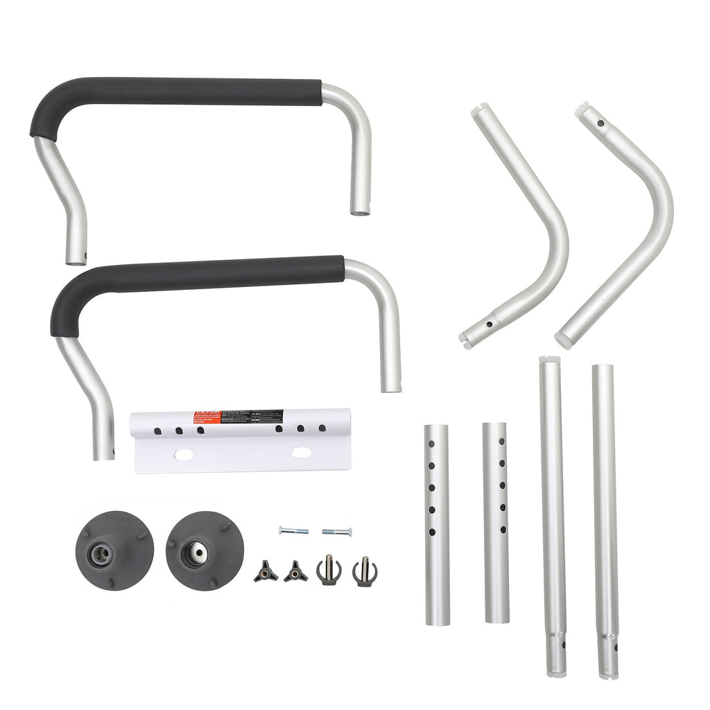 Toilet Safety Rail, Bathroom Toilet Seat Frame, Adjustable Width &