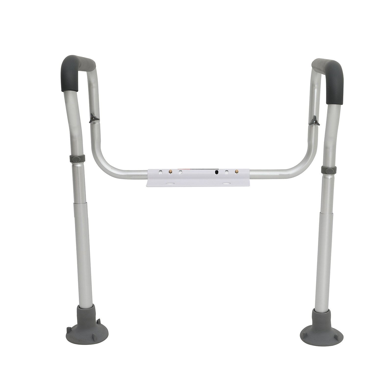 Toilet Safety Rail, Bathroom Toilet Seat Frame, Adjustable Width &